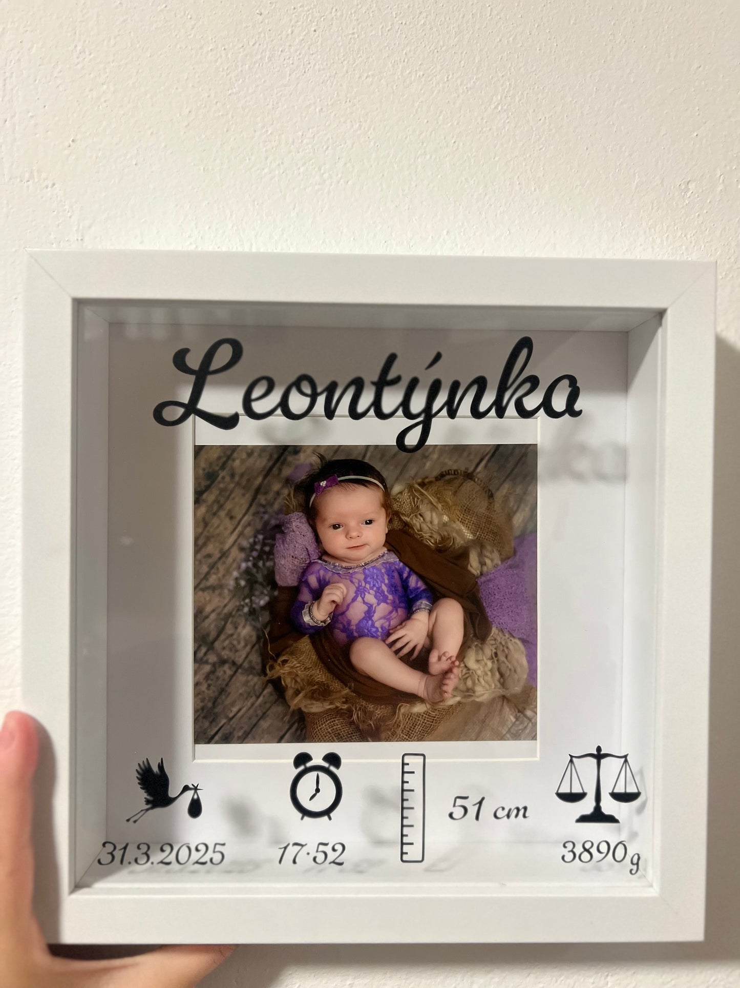Personalizovaný rámeček na míru