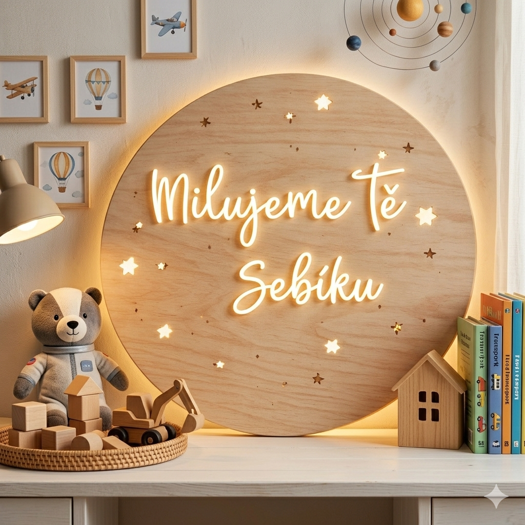 Dětské světlo- Milujeme tě