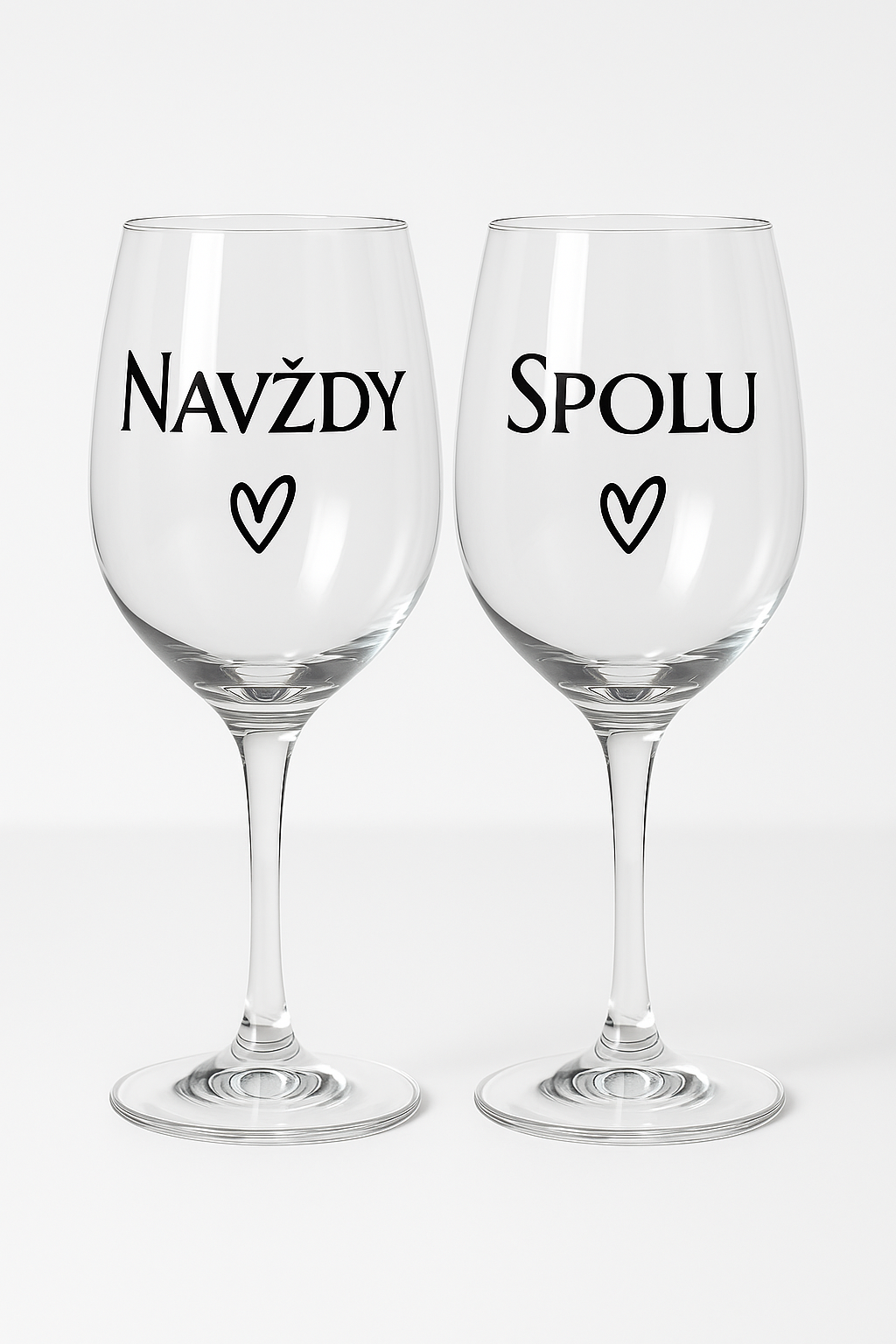 Set 2 skleniček Navždy Spolu
