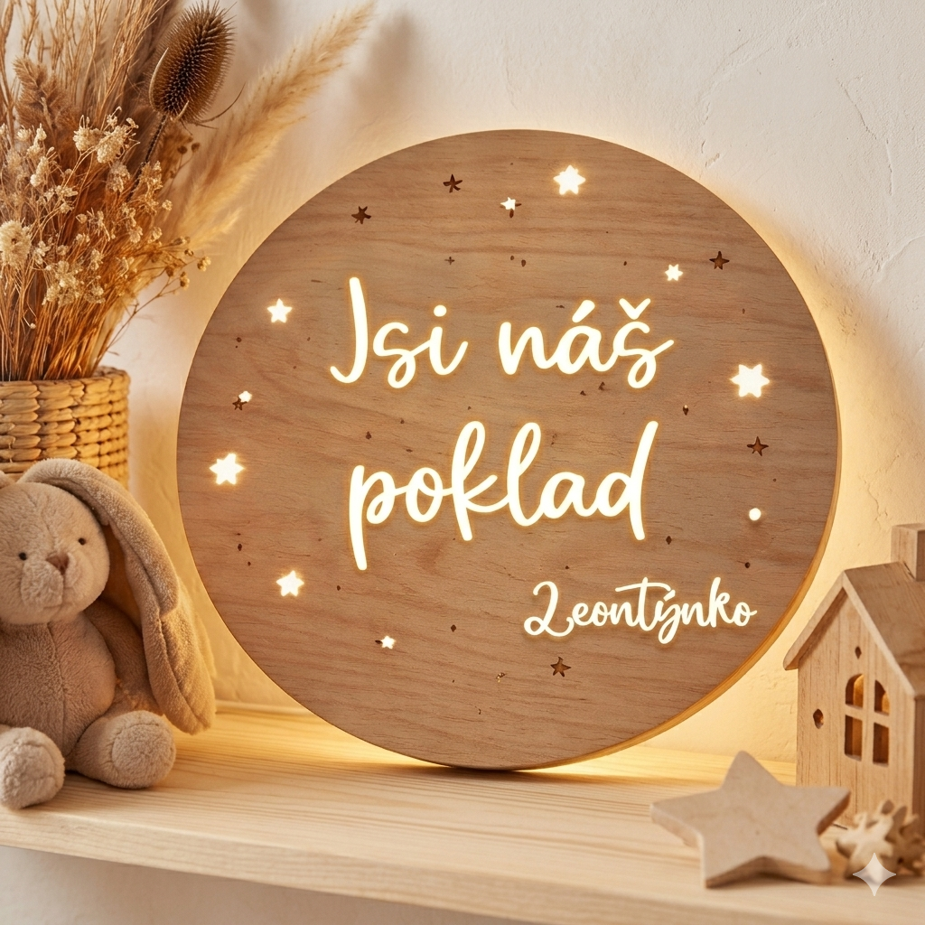 Dětské světlo-Jsi náš poklad