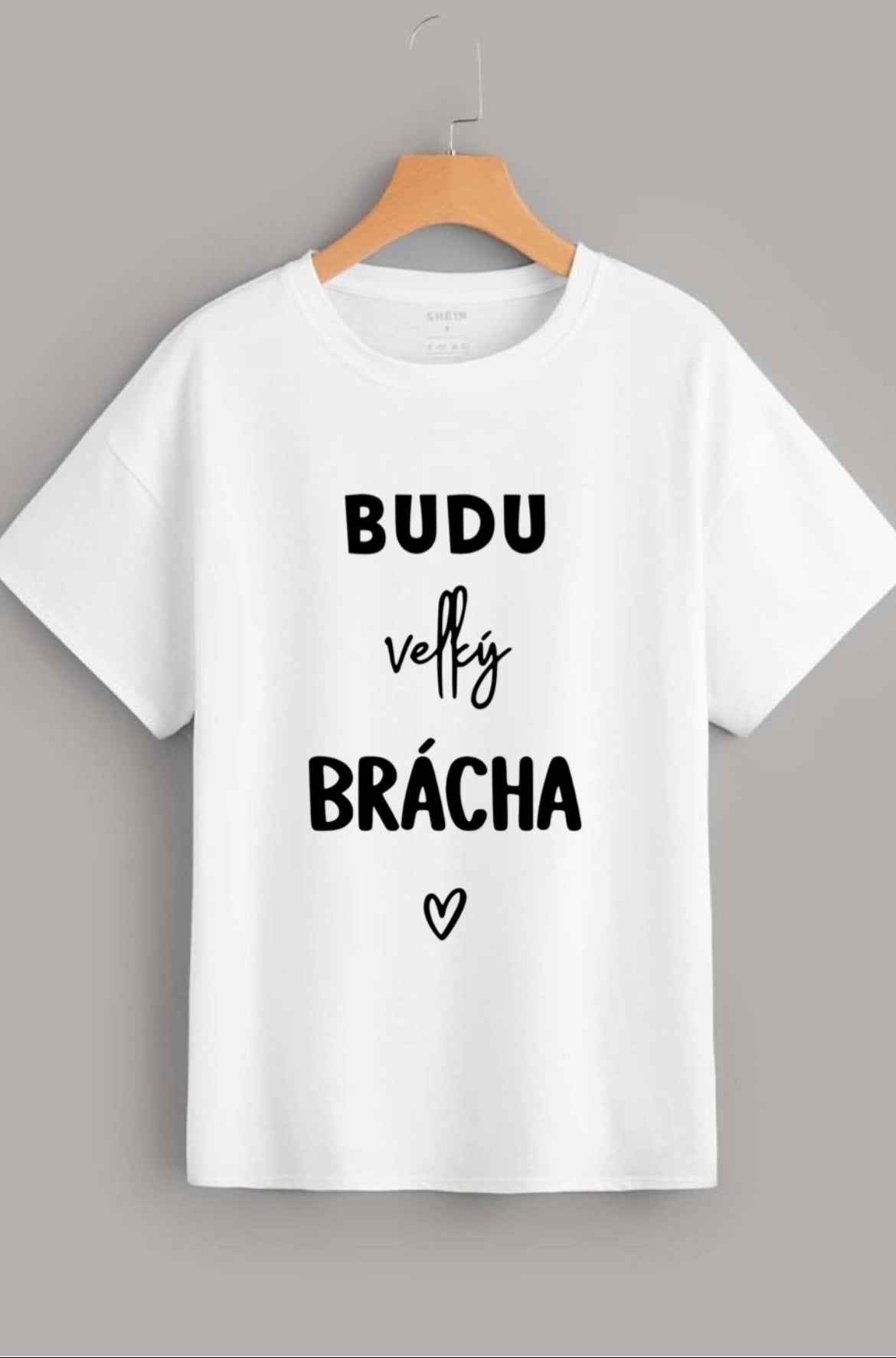 Dětské tričko- Budu velký brácha