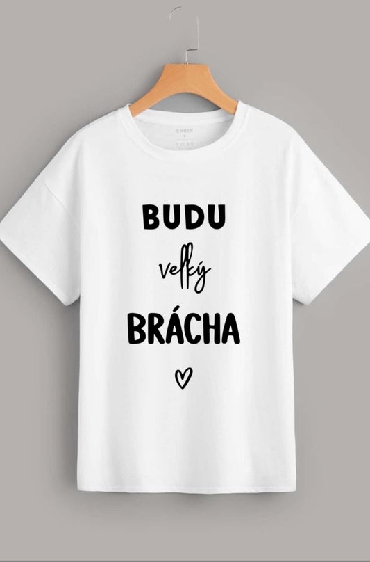 Dětské tričko- Budu velký brácha