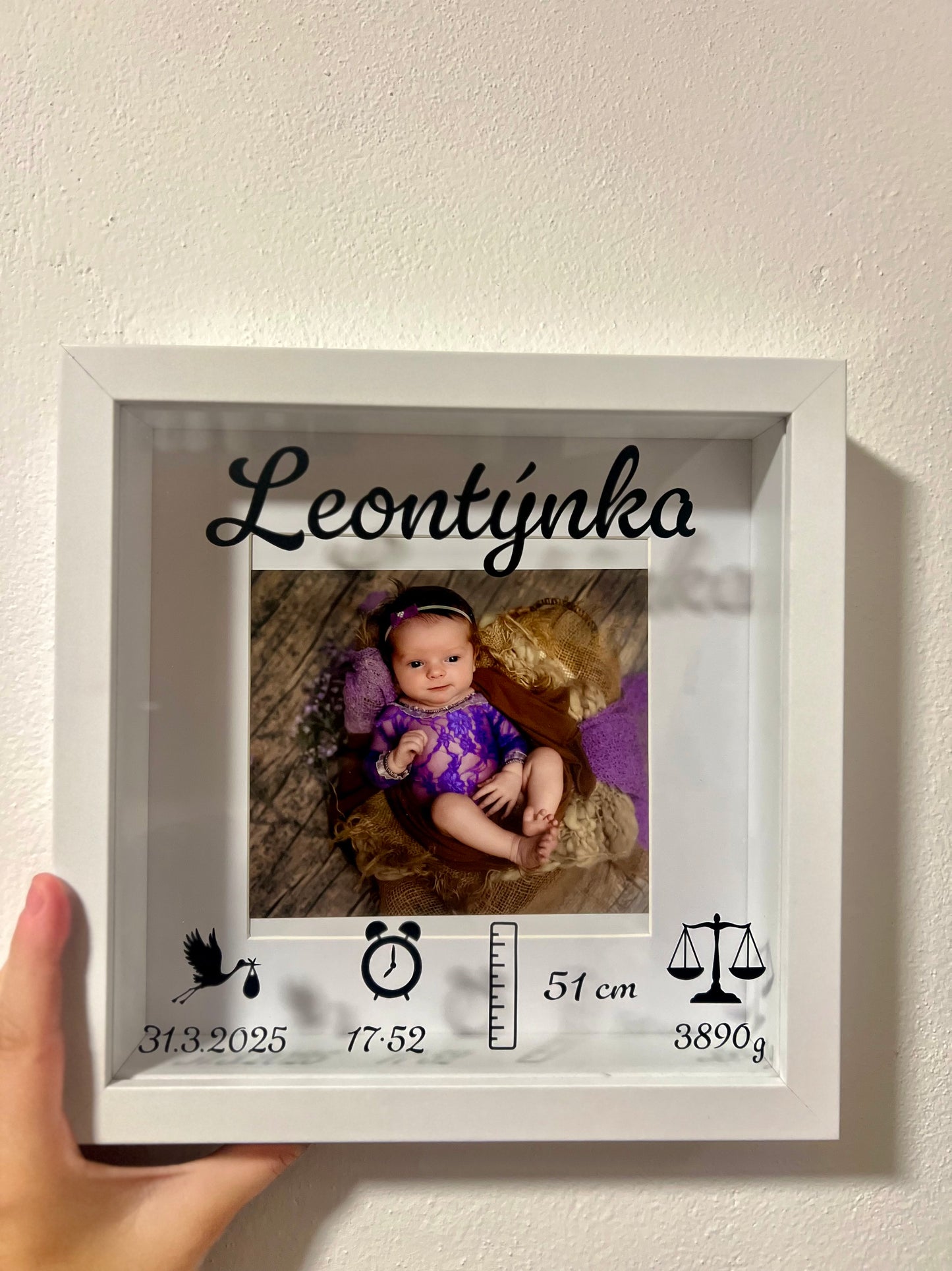 Personalizovaný rámeček na míru