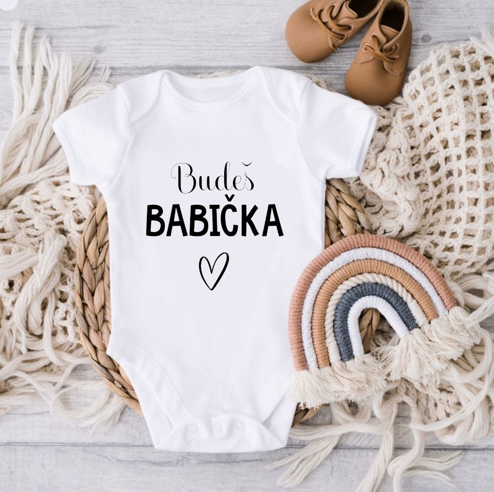 Dětské body- Budeš babička