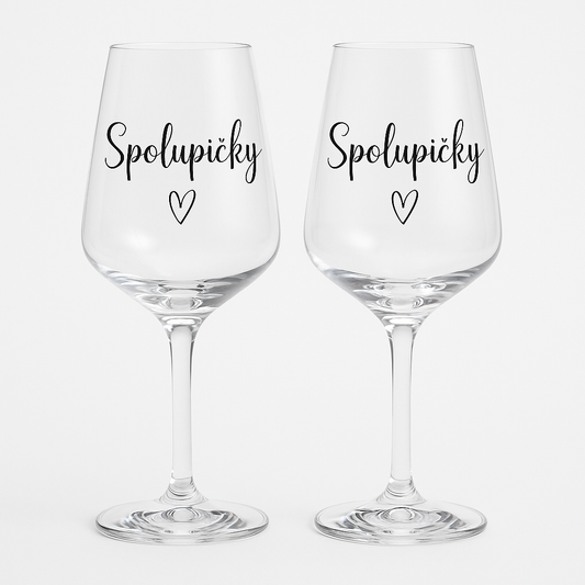 Set 2 skleniček- Spolupičky