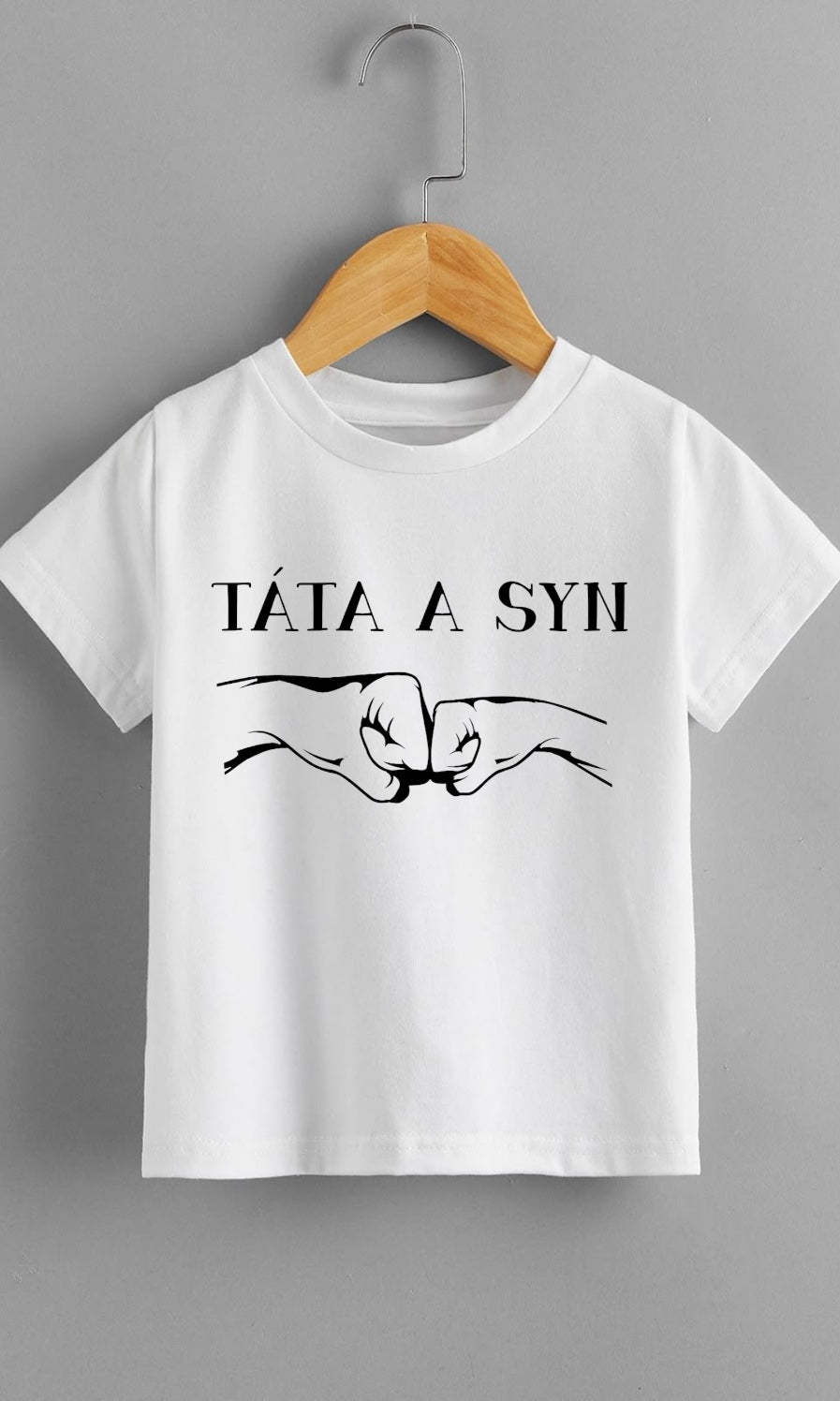 Set triček- Táta a syn