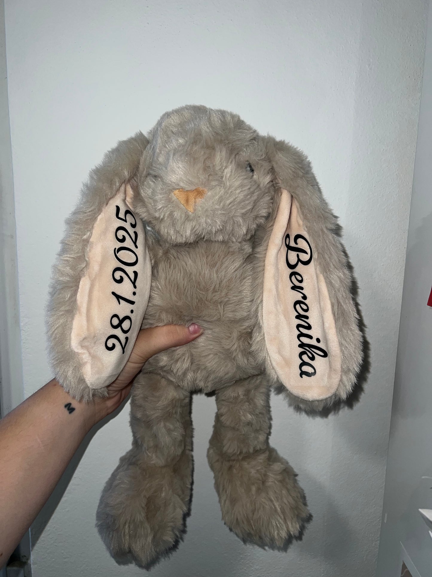 Hnědý personalizovaný zajíček