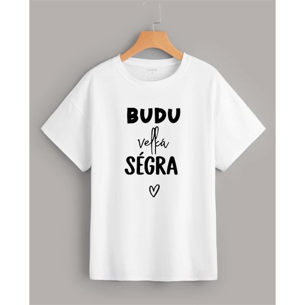 Dětské tričko- Budu velká ségra