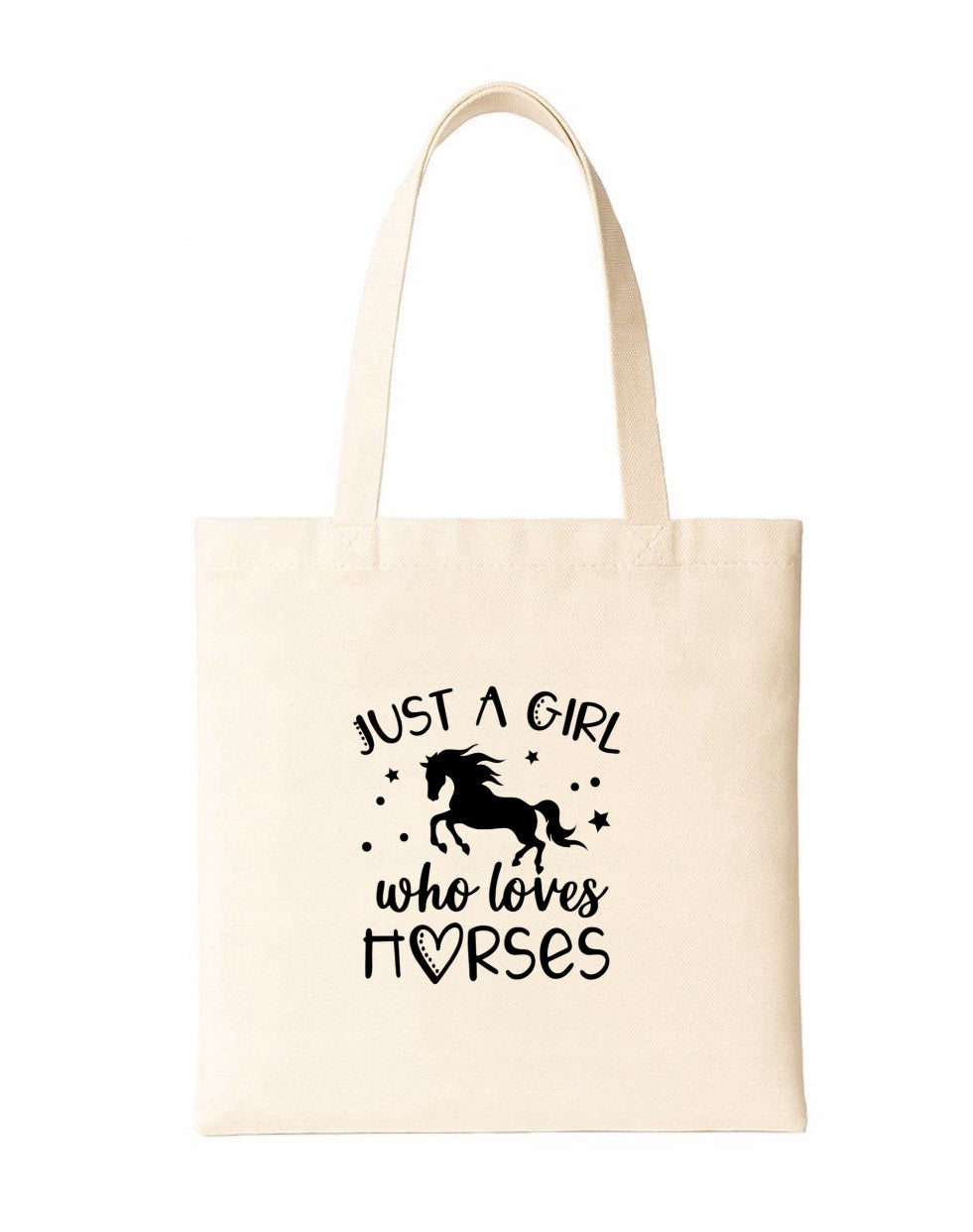 Plátěná taška- Koně