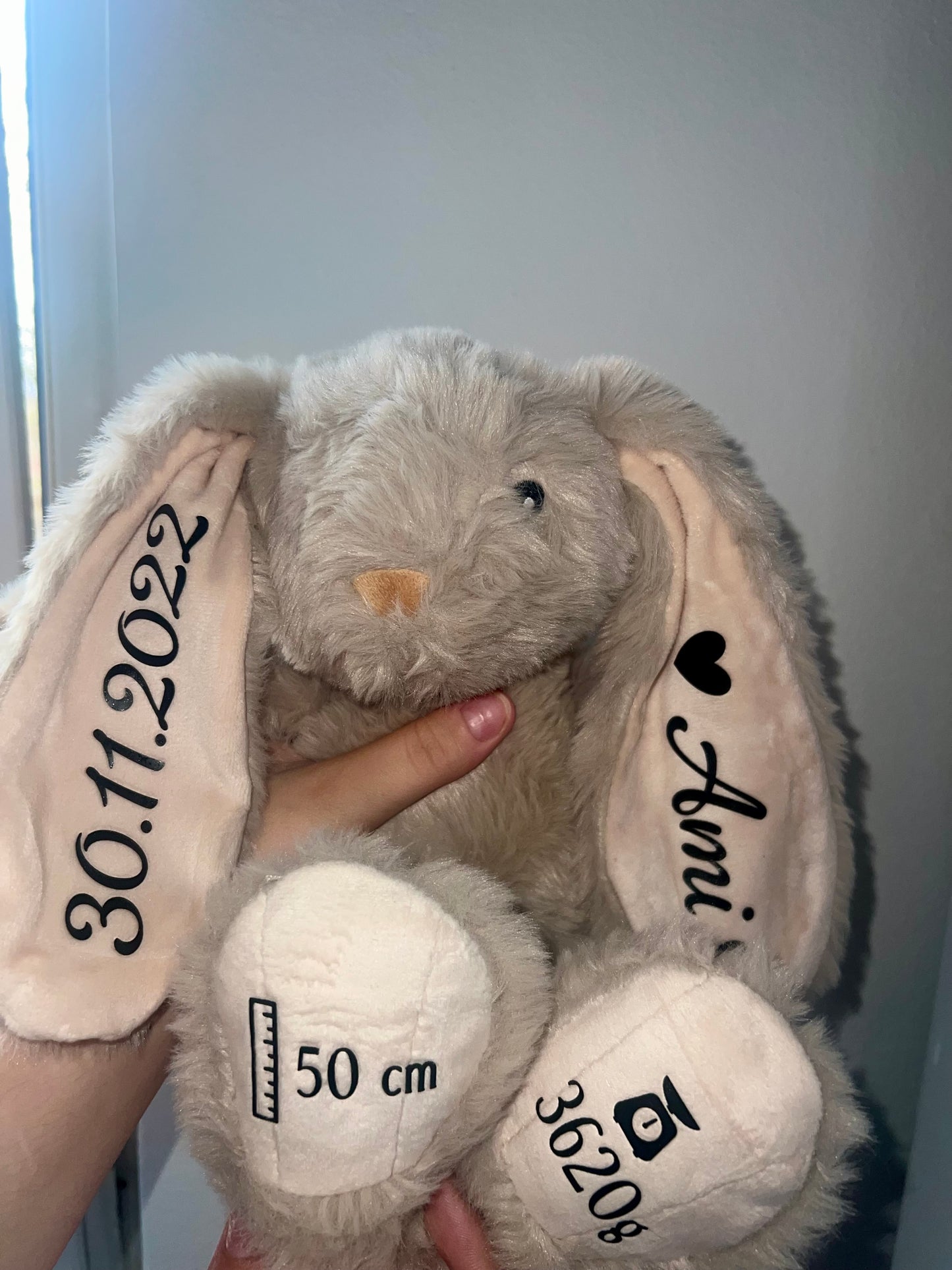 Hnědý personalizovaný zajíček