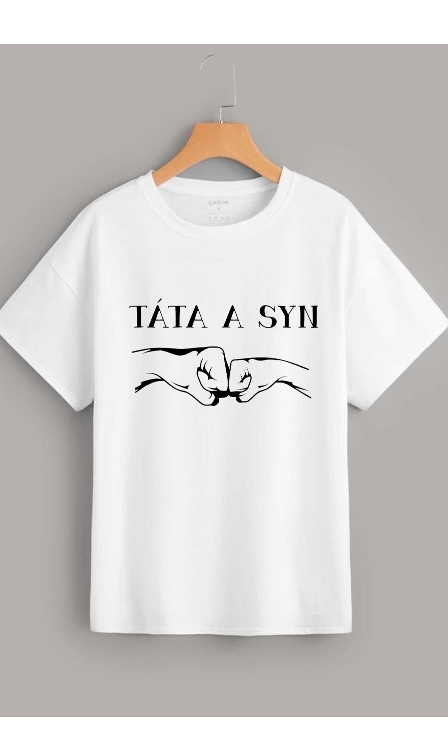 Set triček- Táta a syn