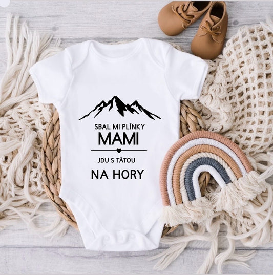 Dětské body- Mami, sbal plínky…